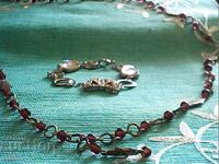Beautiful old Chloe bracelet and natural stone bracelet