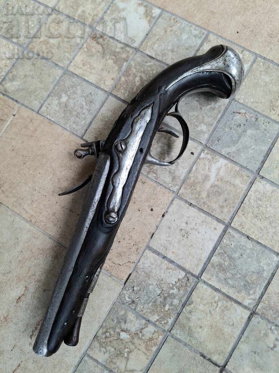 Licitație Pistolet cu cremene, pistol, cu cremene, țevi, luptător, pușcă