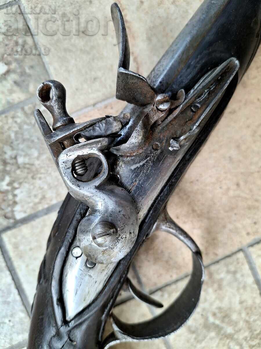 Pistolet cu cremene, pistol, cu cremene, țevi, luptător, pușcă - 5