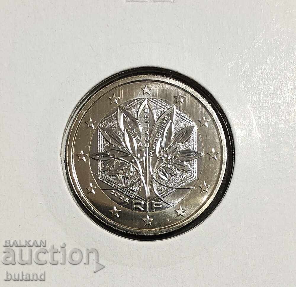 Franța BU Eurocoin 1 Euro 2026 Bimetal Euro Franța UNC