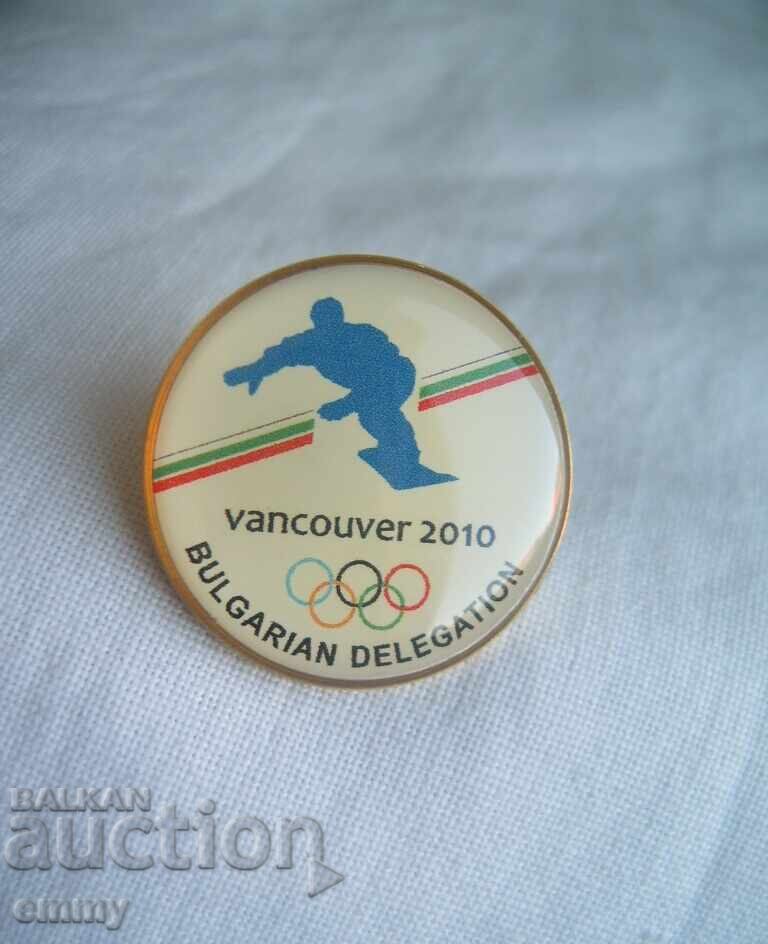 Znachka za snoubord - Zimni Olimpiĭski igri Βανκούβερ 2010, Καναδάς