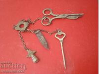 Set de stingătoare pentru lampă cu gaz, lumânări