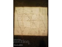 Туристическа карта на Пирин планина