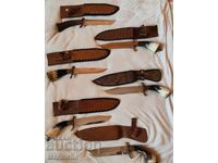 Σετ 6 κυνηγετικών μαχαιριών