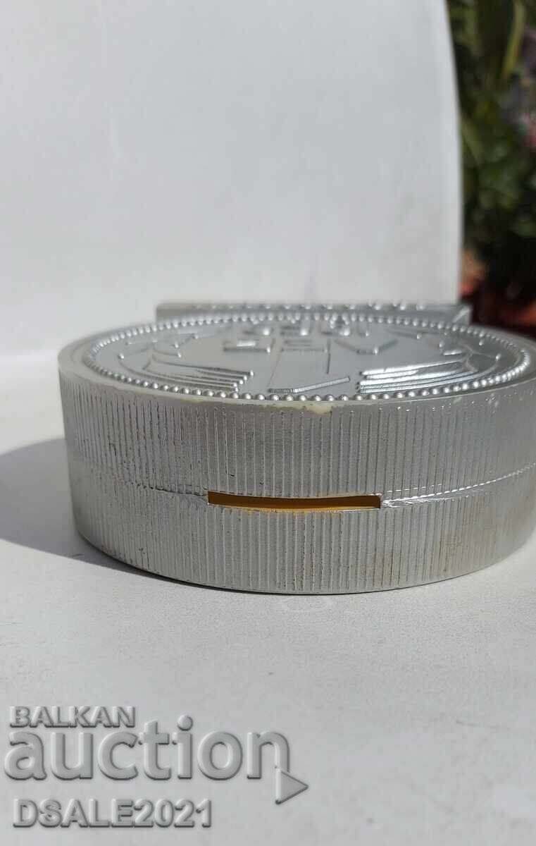 NBR SOTS PLASTMASOVA KASICHKA 1 LEV - GERB NARODNA REPUBLIKA - 5