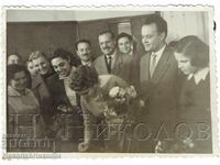 1958 FOTOGRAFIE VECHE SOFIA ÎNCHEIERE CĂSĂTORIE SOCIALISTĂ ZH400