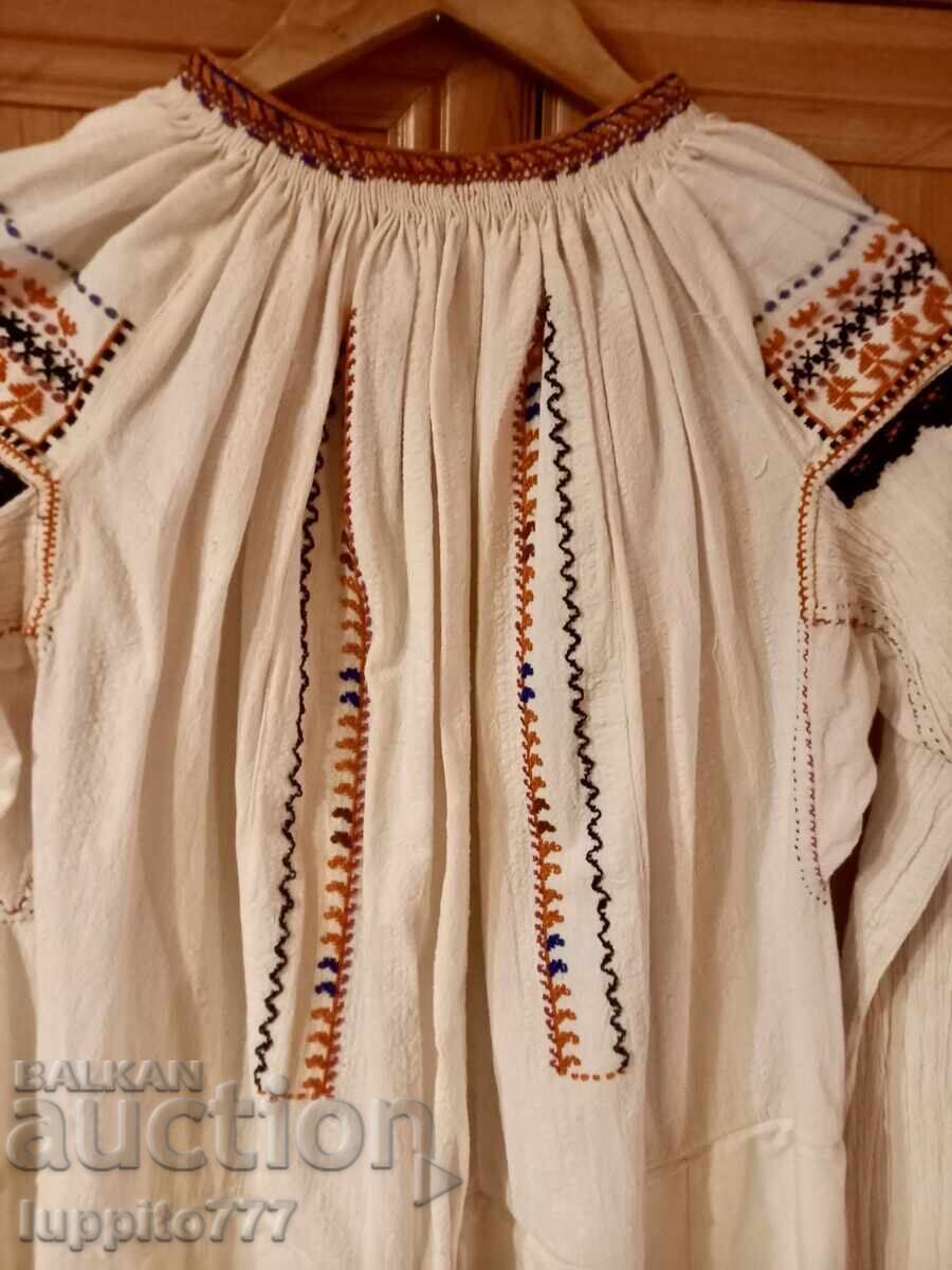 Παράδοση Αυθεντικό γυναικείο πουκάμισο βουλγάρικη βόρεια φορεσιά 19ος αιώνας