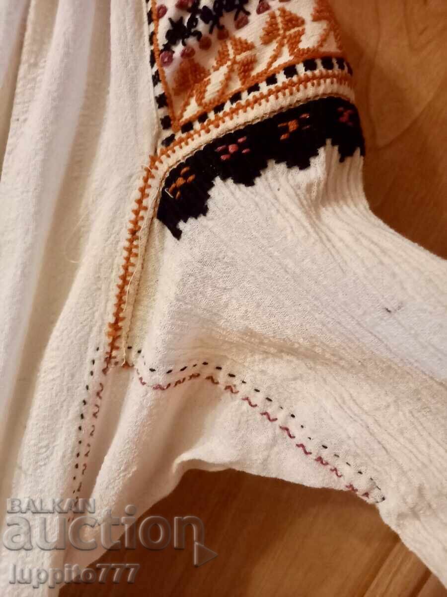 Αυθεντικό γυναικείο πουκάμισο βουλγάρικη βόρεια φορεσιά 19ος αιώνας - 7
