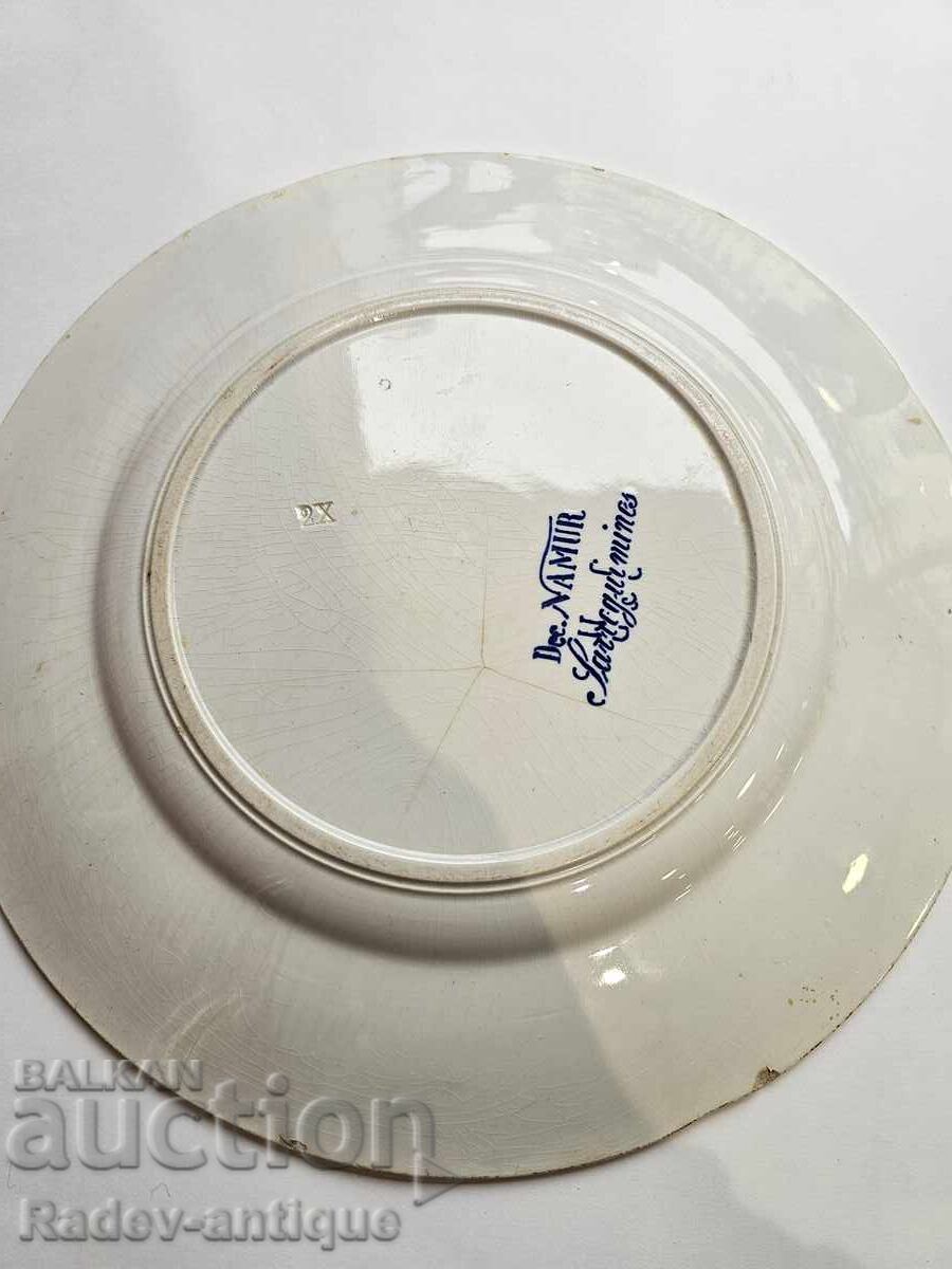 Παράδοση 2 τεμ. αυτοκρατορικά πορσελάνινα πιάτα Σερβίτσιο Αυτοκράτορας Φερδινάνδος πιάτο