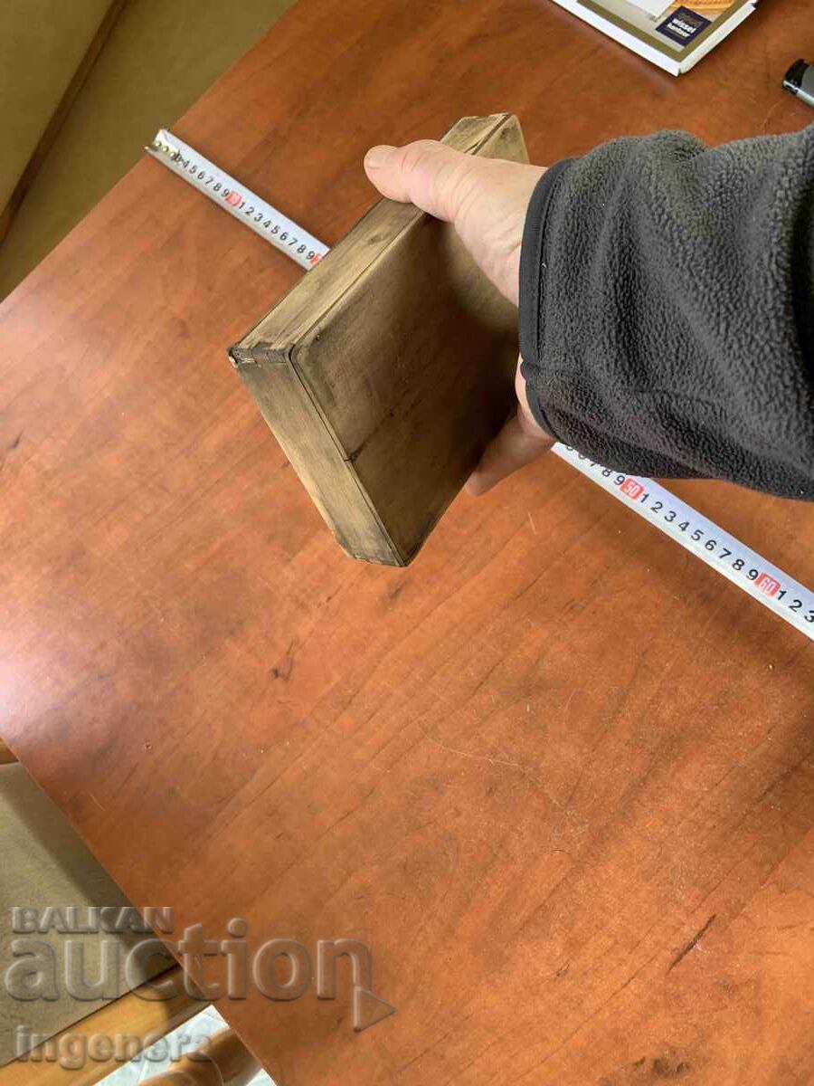 CIGAR BOX FROM TSARIST TIMES WOOD COLLECTIBLE - 7