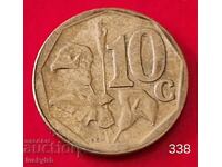 10 cenți 2009 - Africa de Sud