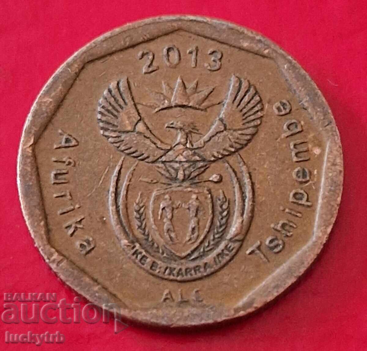 10 cenți 2013 - Africa de Sud cu preț € 1.00 | 1.96 BGN