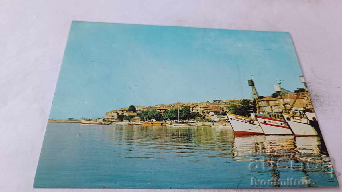 Carte poștală Sozopol 1979 Carte poștală Sozopol 1979