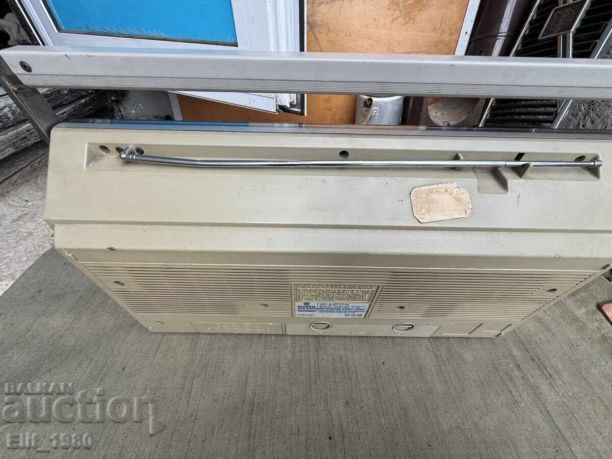 Μεγάλο Ιαπωνικό κασετόφωνο SILVER - 6