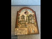 pictură icoană Sfântul Antonie - Ocrotitor și ajutor al sufletelor