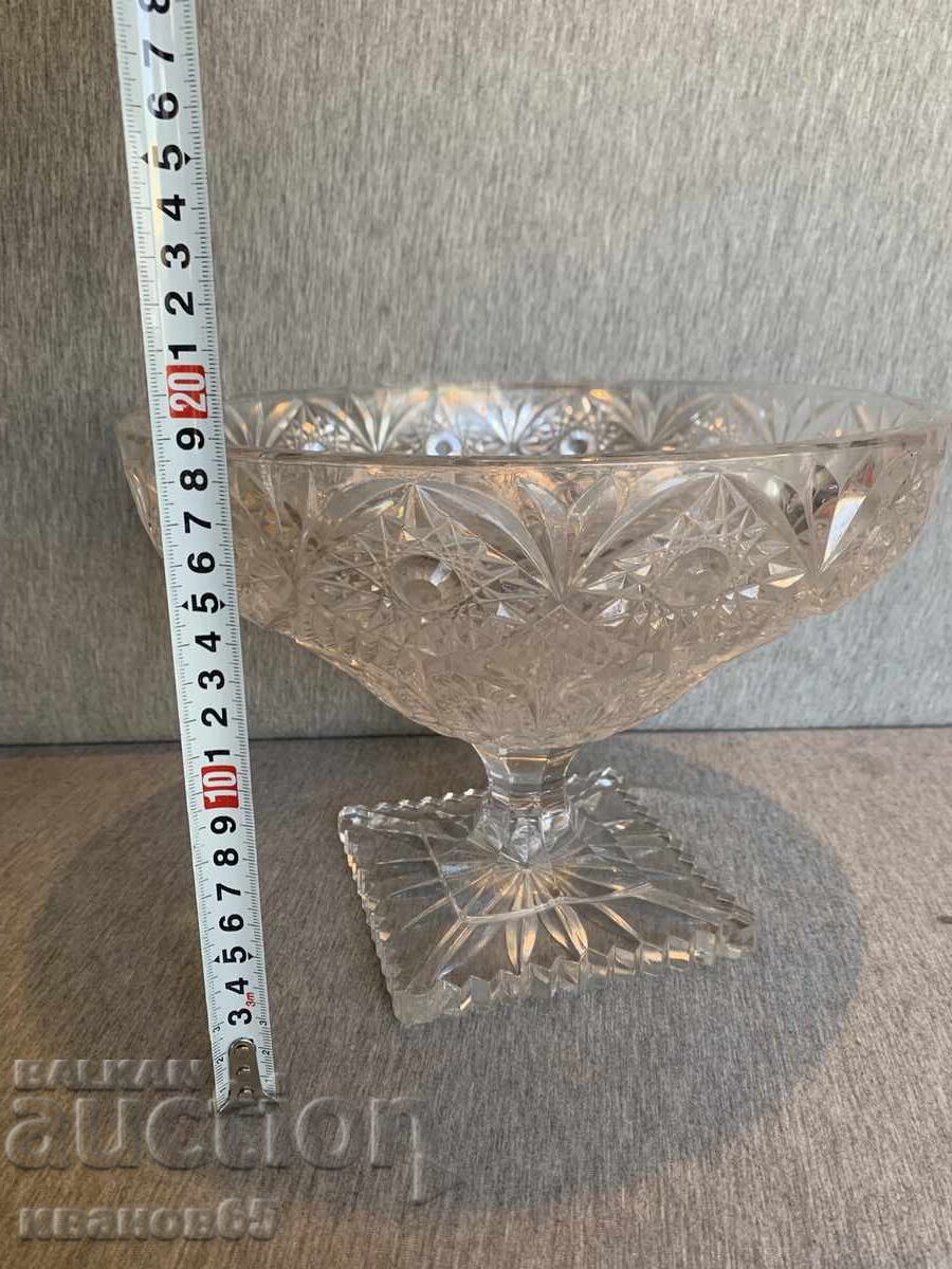 Large crystal fruit bowl - 5