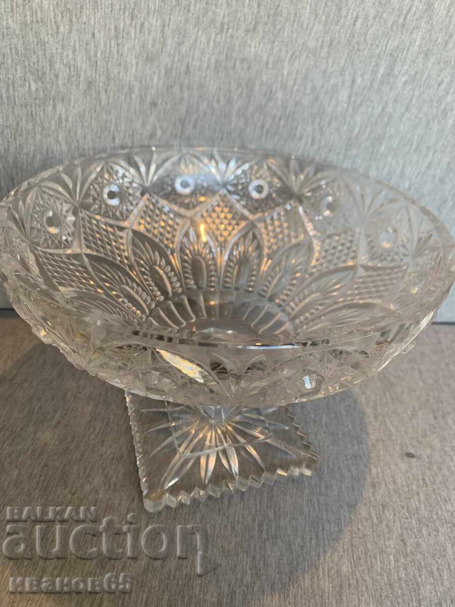 Large crystal fruit bowl - 6