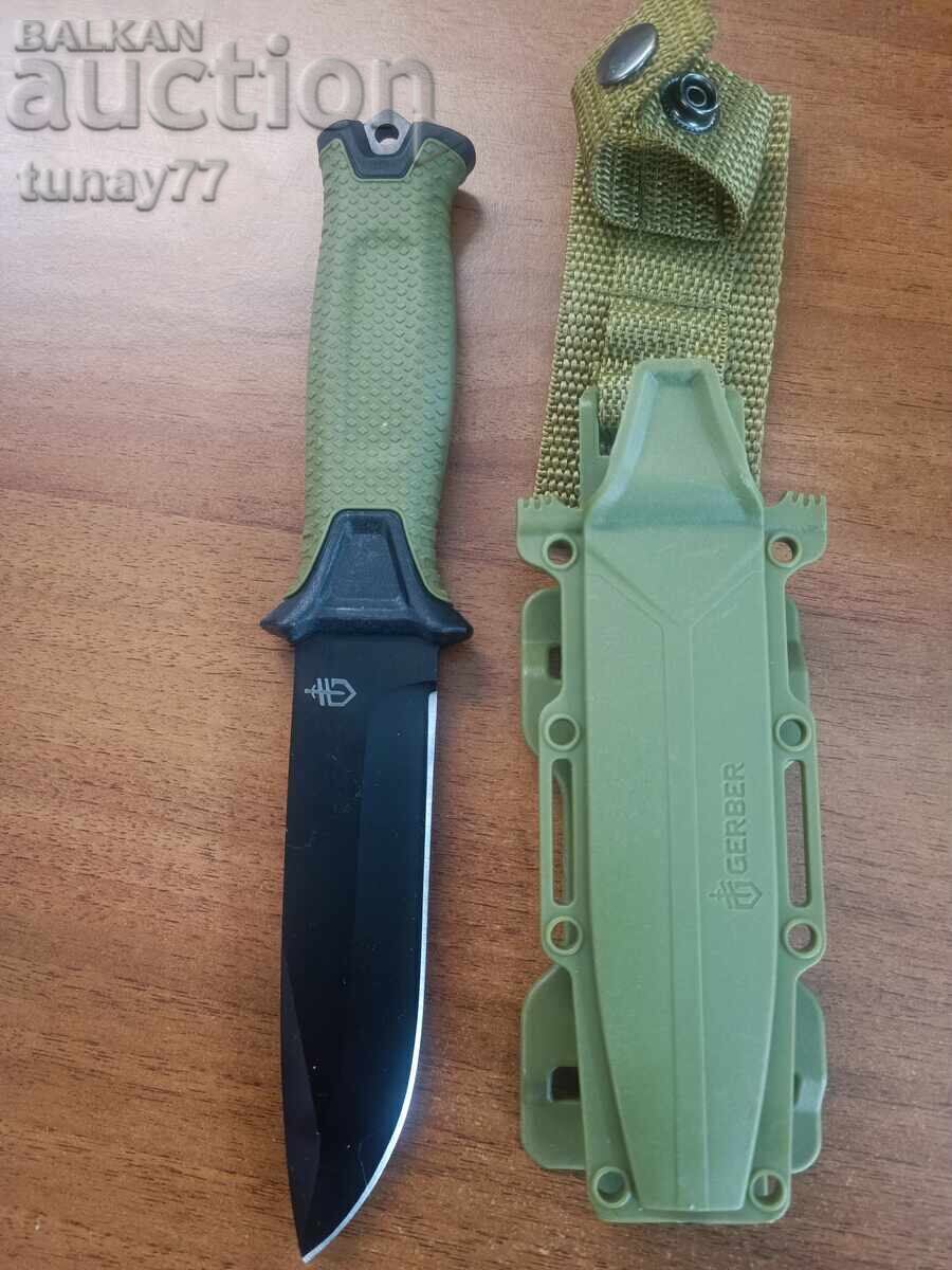 Cuțit tactic Gerber Tactical Black, oțel 420, vulcanizat cu preț € 10.00 | 19.56 BGN Cuțit tactic Gerber Tactical Black, oțel 420, vulcanizat cu preț € 10.00 | 19.56 BGN