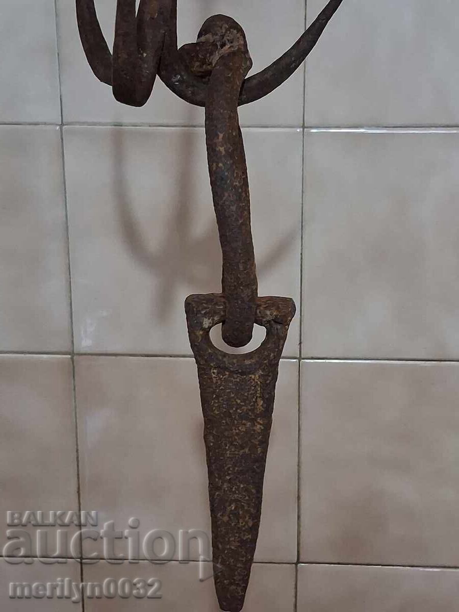 Аукцион Стар кован клин с халка ковано желязо ок
