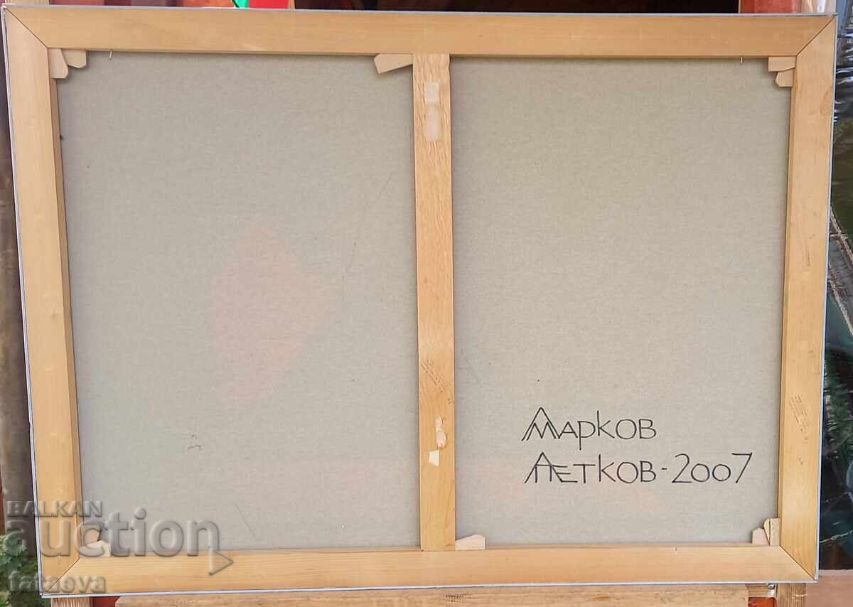 Livrarea Lyubomir - Dzhedidiakh, ulei/pânză