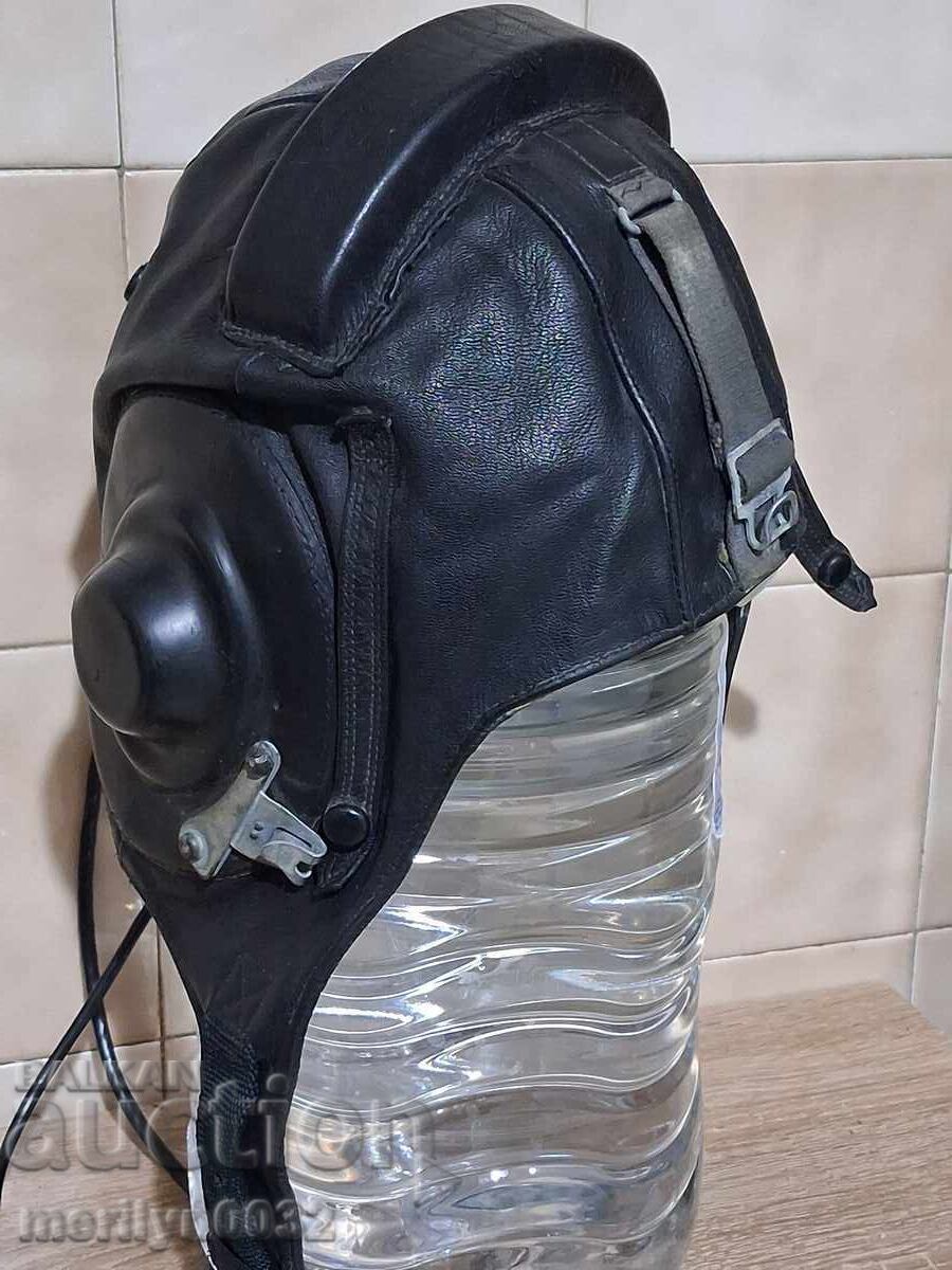Every pilot's headset fighter pilot helmet USSR aviator helmet - 7