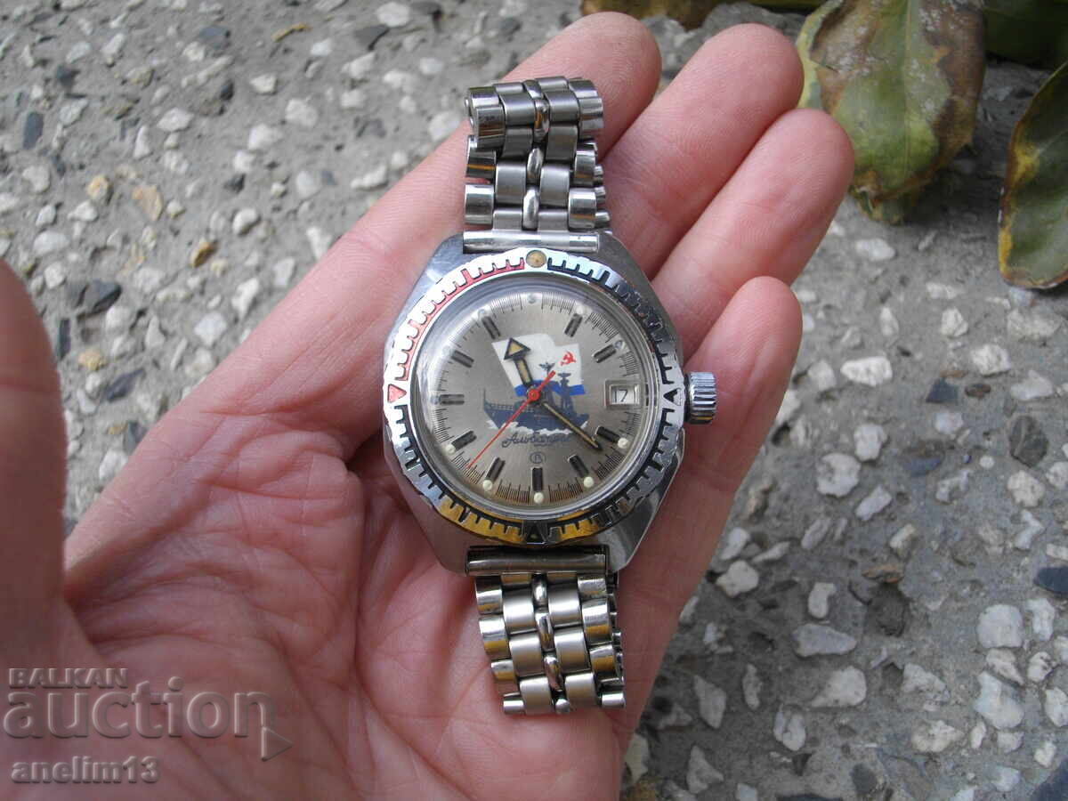 Livrarea Ceas de comandă din oțel Vostok Amphibia Albatros