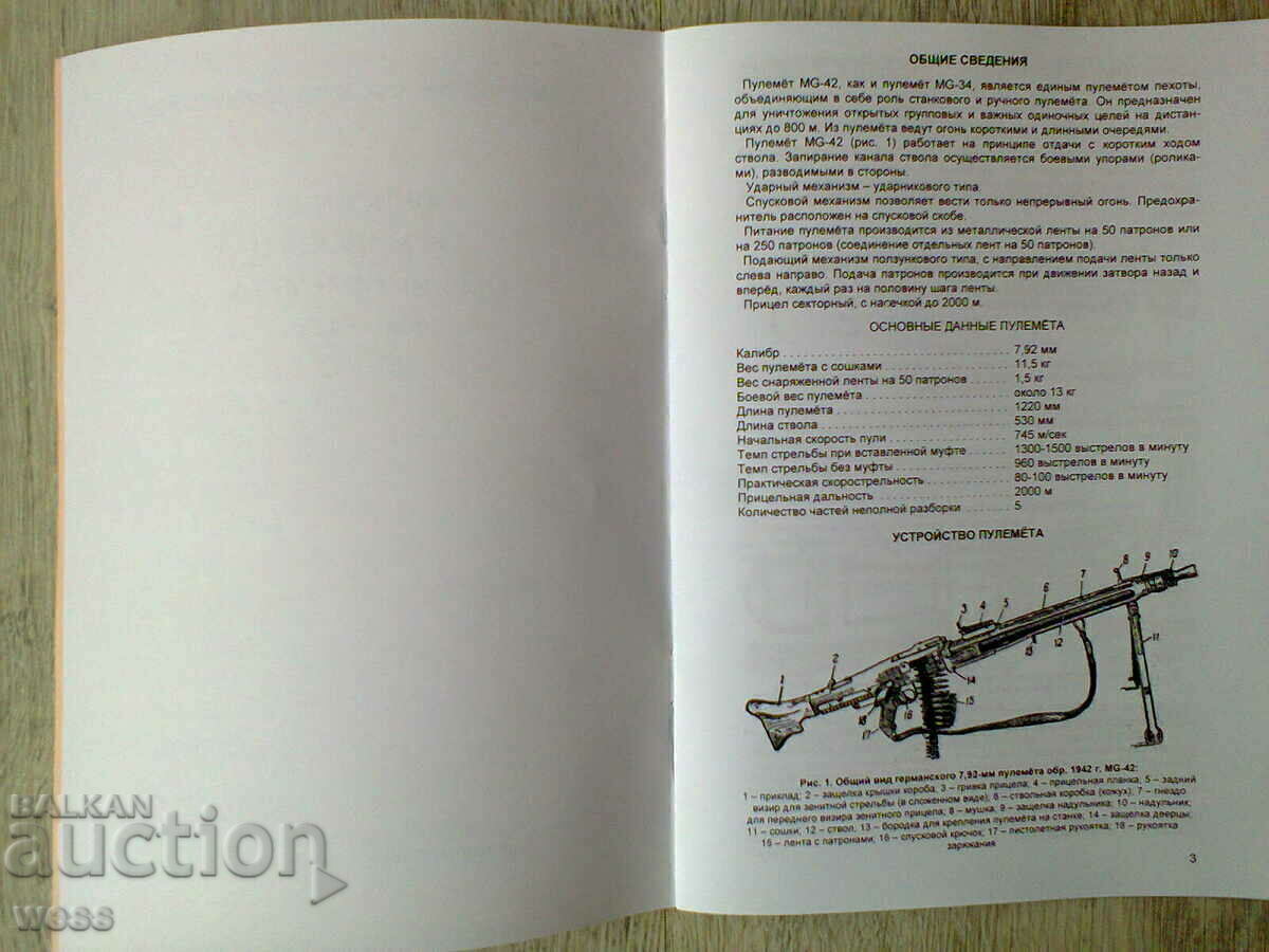 Εκπαιδευτικό εγχειρίδιο για το MG 42
