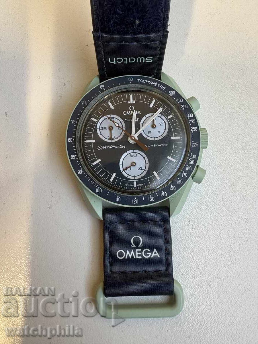 Delivery of Omega x Swatch Moonswatch, Mission to Earth. Original