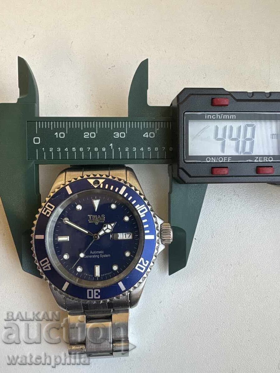 Trias Kinetic Seiko механизъм, рядък. За ремонт или части. - 5