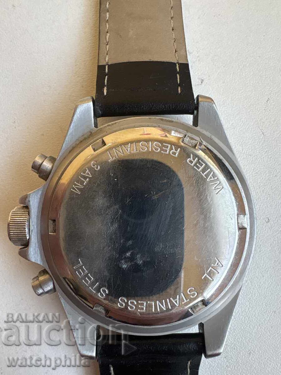 Ceas bărbătesc Black Bear chrono Khronograf. Excelent. Funcționează cu preț € 11.00 | 21.51 BGN