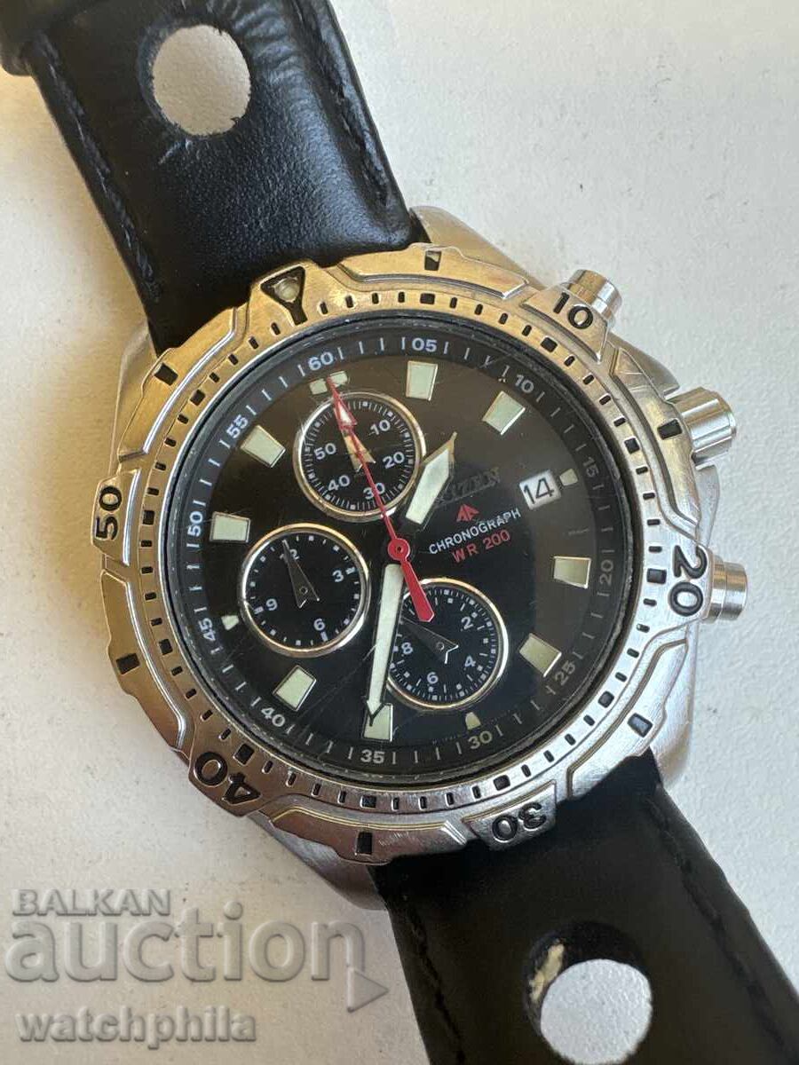 Ceas bărbătesc Citizen Promaster cronograf. Excelent. Funcționează