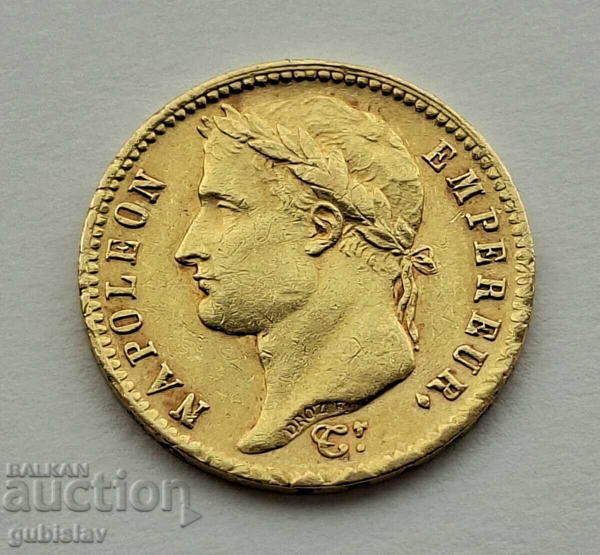 Χρυσό νόμισμα 20 φράγκων, Ναπολέων Α' Βοναπάρτης, 1811 μ.Χ Χρυσό νόμισμα 20 φράγκων, Ναπολέων Α' Βοναπάρτης, 1811 μ.Χ