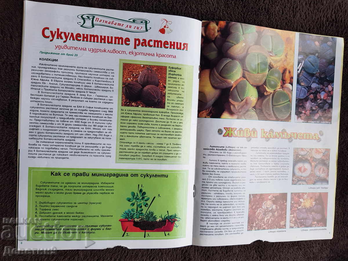 Spisanie "Kolektsiya Gradina" - Br.26, 2001 g - 5