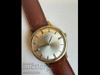 Pontiac Swiss gold-plated rare men's watch. Works