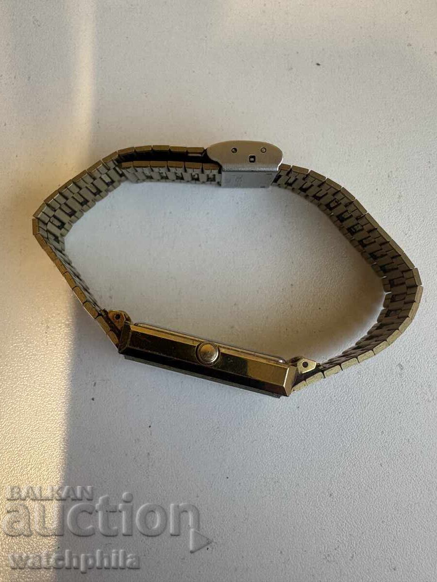 Licitație Pulsar by Seiko ceas de aur pentru bărbați. Excelent. Funcționează