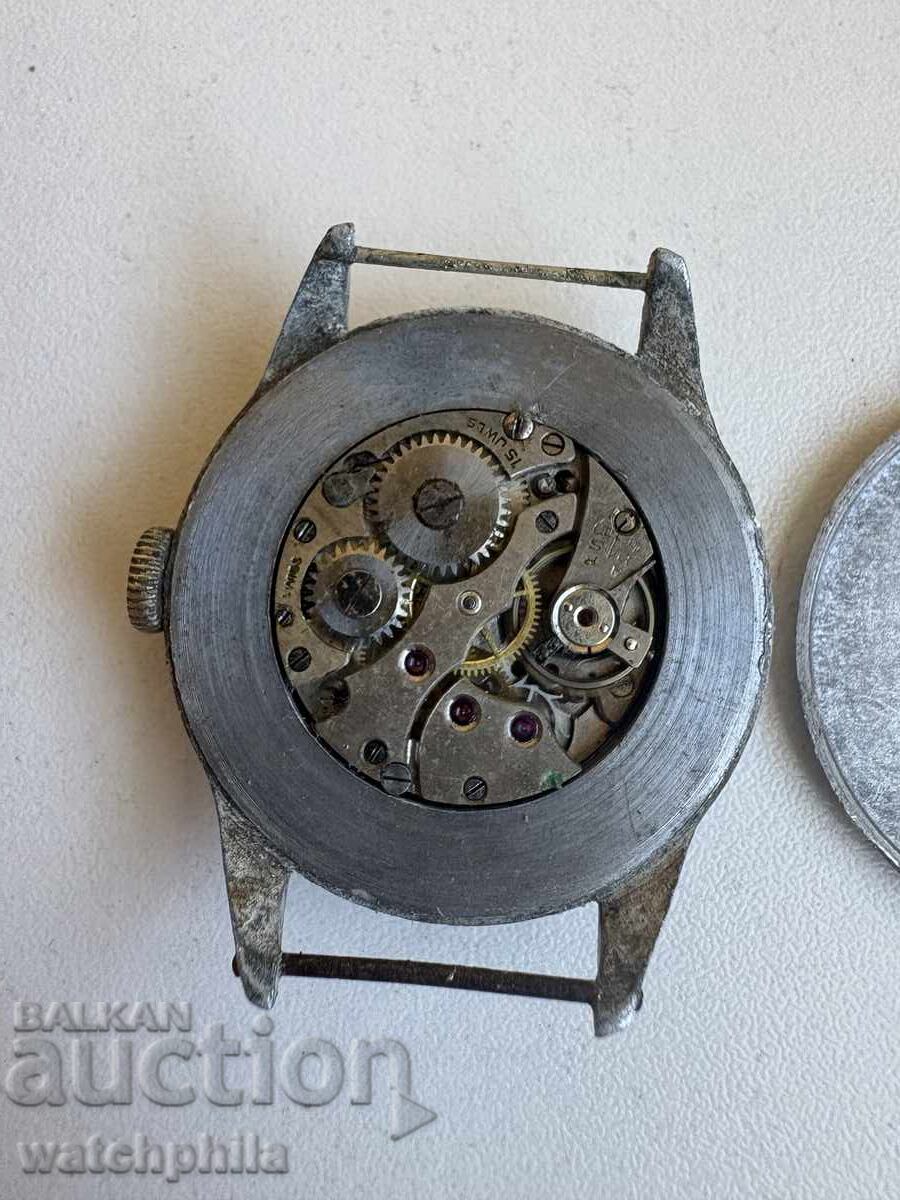 Livrarea Ceas bărbătesc rar tip militar elvețian. Funcționează