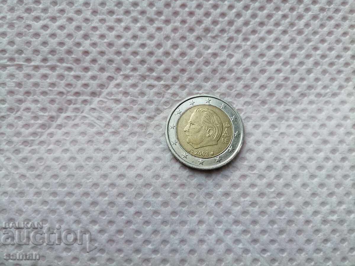 2 euro 2008 Belgia cu preț € 10.00 | 19.56 BGN