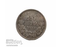 20 leva 1930 - Bulgaria › Tsar Boris III