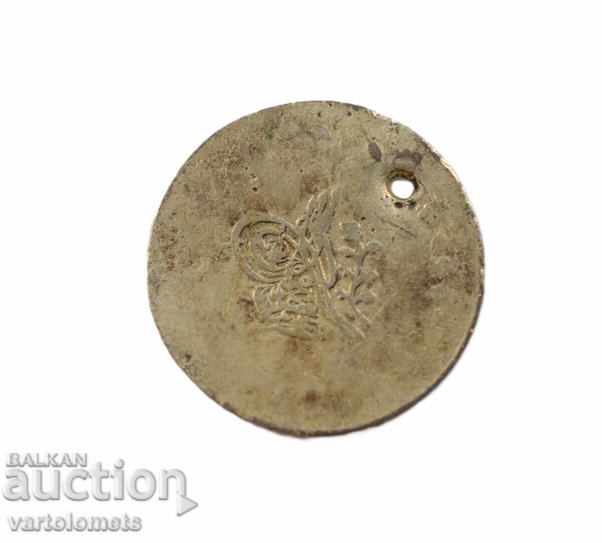 Monedă turcească de argint cu aurire 1,6 g, ø 21mm cu preț € 3.00 | 5.87 BGN