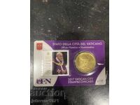Vatican 2017. Card de monedă 17