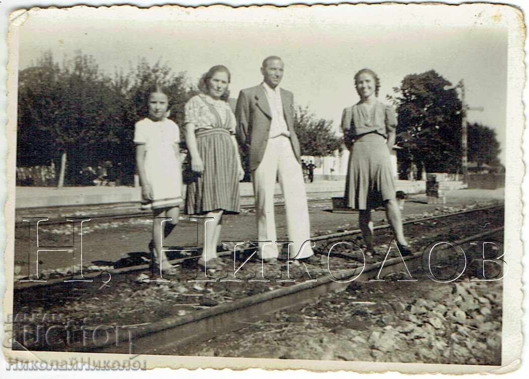 1944 POZĂ MICĂ VECHE GARA FERVIARĂ VETOVĂ SAT VETOVĂ J410