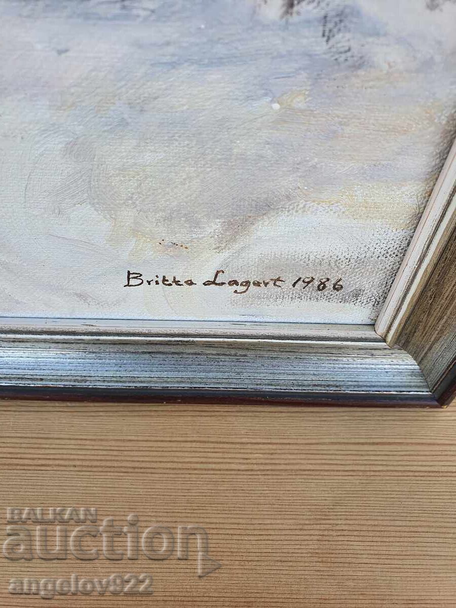 Pictura in ulei originala pe panza!!! - 6 Pictura in ulei originala pe panza!!! - 6