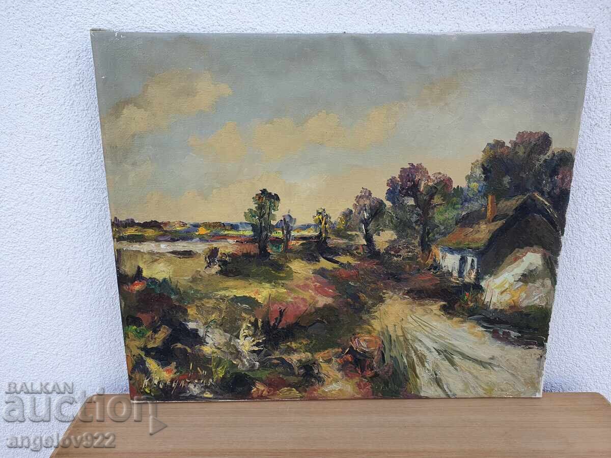 Πρωτότυπη ελαιογραφία σε καμβά!!! με τιμή € 1.61 | 3.15 BGN