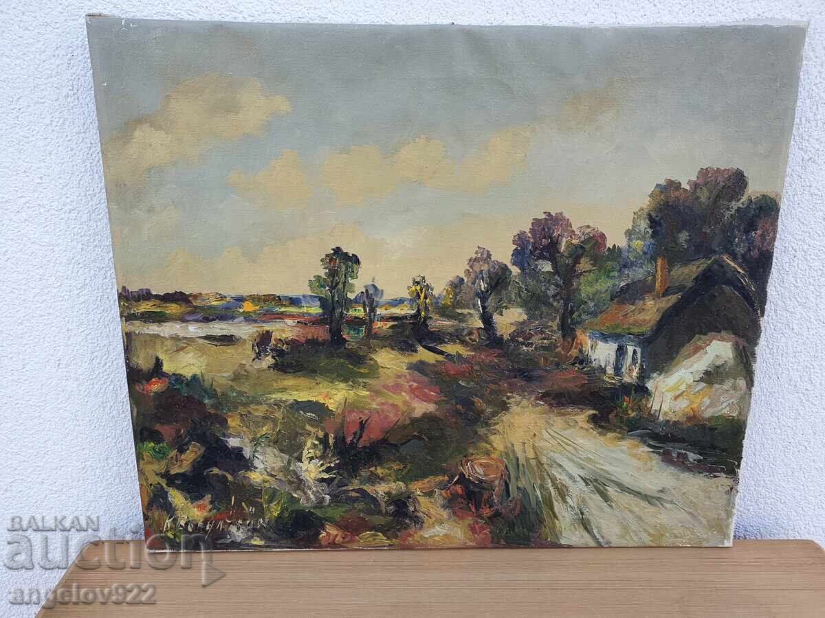 Δημοπρασία Πρωτότυπη ελαιογραφία σε καμβά!!!