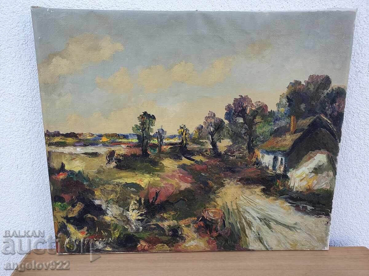 Παράδοση Πρωτότυπη ελαιογραφία σε καμβά!!!