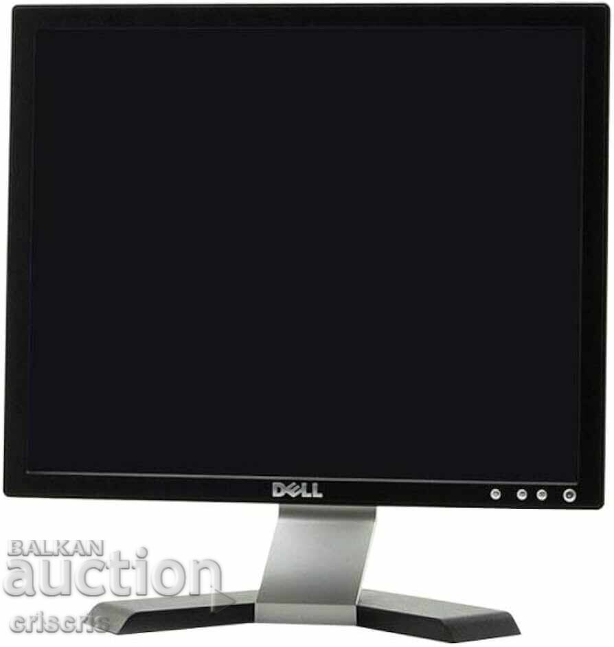 Δημοπρασία 17-inchov monitor (VGA/DVI, byal/cheren, s tonkolona)