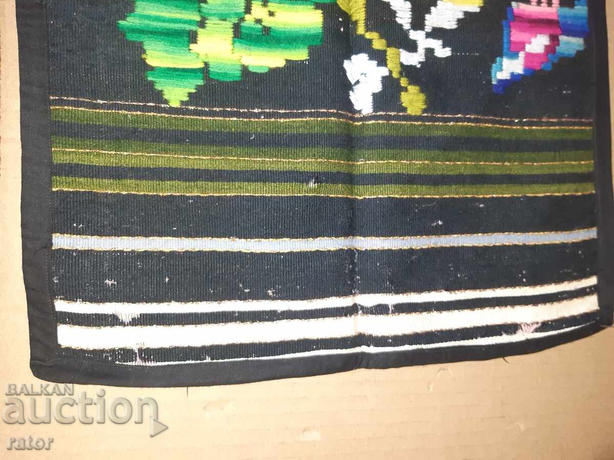 Authentic woven rare wool apron, costume - 5