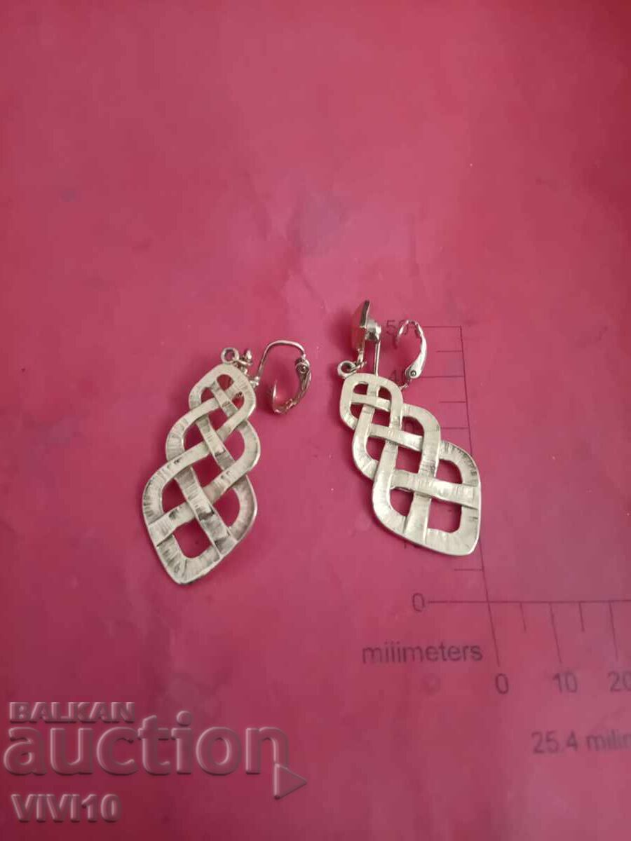 Antique earrings, metal, clip with price € 10.00 | 19.56 BGN