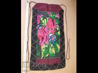 Șorț autentic țesut rar din lână, costum tradițional