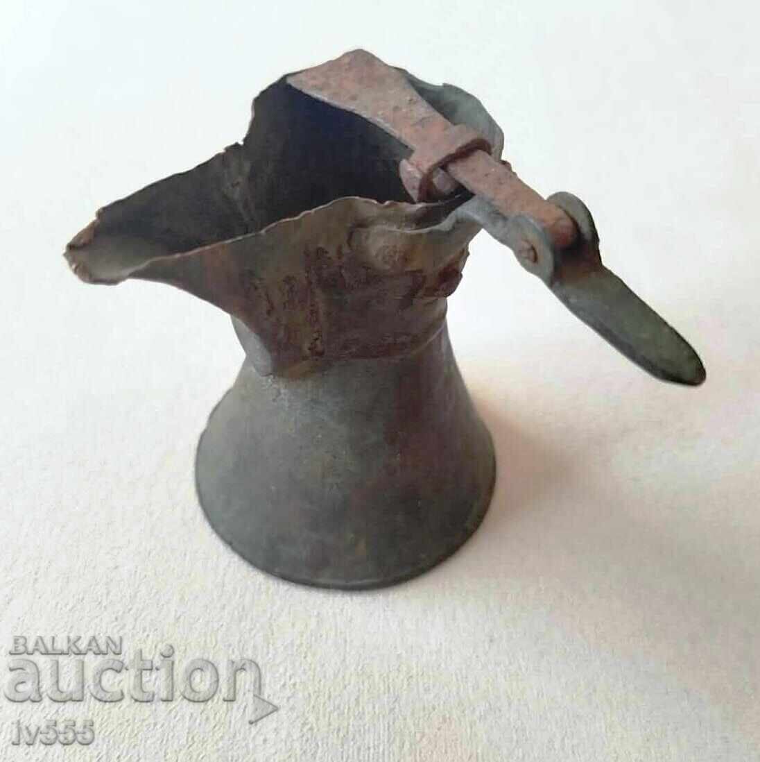 Vând ibric vechi otoman/turcesc din cupru pentru cafea, rar
